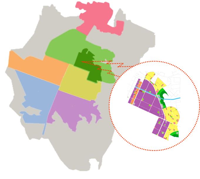 Dholera Industrial City Development Plan Map